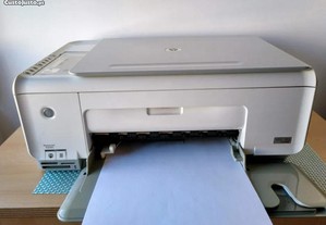 Impressora HP Photosmart C3180 + Tinteiros + Papel de Fotografia