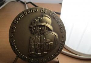 Medalha Bombeiros Viatodos Homenagem De Maria Eva n.Corrêa