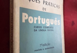 "Lições práticas de português" de Pires de Castro