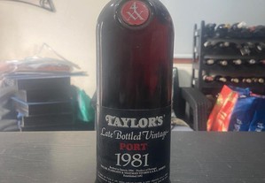 Porto Taylors LBV de 1981 engarrafado em 1986