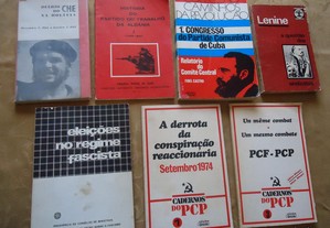 Vários Livros Comunistas anos 60/70