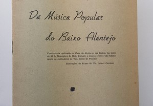 Armando Leça // Da Música Popular do Baixo Alentejo 1941