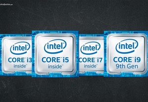 Processadores.CPUs. INTEL.i3,i5,i7 + pasta térmica