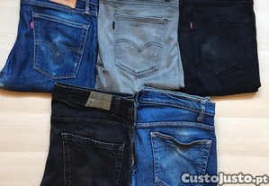 Lote de 5 calças para trabalho
