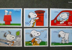 2000 Série nº 2725/30 O Snoopy nos correios