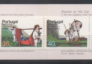 Caderneta 32. 1984 / Transportes Madeira. Nova.