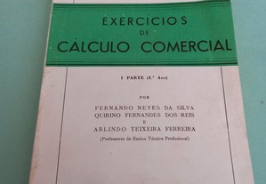 Exercícios de Cálculo Comercial 1ª Parte (1º Ano)