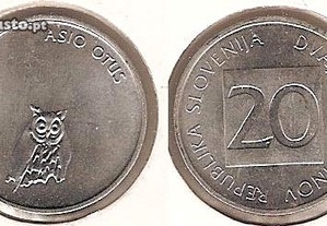 Eslovénia - 20 Stotinov 1993 - soberba