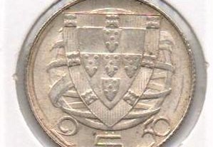 2.50 Escudos 1951 - soberba prata