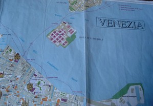 Mapa de Veneza