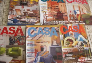 13 revistas antigas casa Claudia