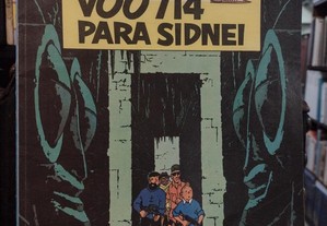 Tintim Vôo 714 para Sidnei "Record" "Hergé"