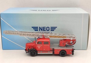 neo models 1/43 mercedes lf3500 d125 ladder fire engine 1959 neo46240