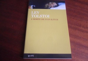 "A Morte de Ivan Ilitch" de Lev Tolstoi - 1ª Edição de 2008