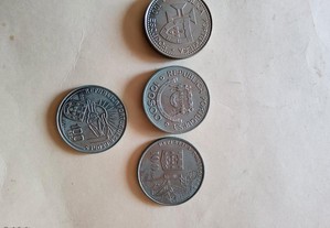 4 moedas 100 escudos