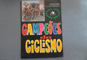 Caderneta de cromos vazia Campeões do Ciclismo