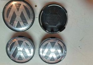 Tampões de centro de jante VW