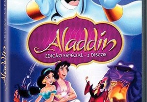 Filme em DVD: Aladdin da Disney E.E 2 Discos - NOVO! SELADO!