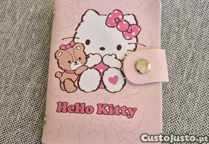 Bolsa Porta Cartes Rosa Hello Kitty