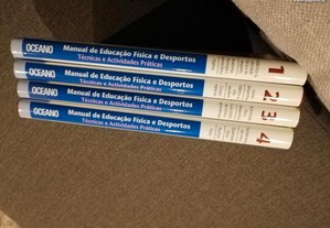 Coleção - Enciclopédia/manual de Educação Física e Desportos
