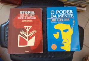 Obras de Gaspar da Silva e Uri Geller