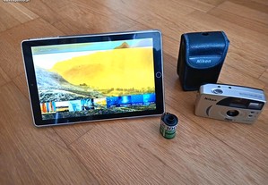 Máquina Nikon (60.00) e Tablet 10" 32GB SIM GSM (85.00)