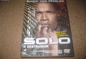 DVD "Solo O Destruidor" com Mario Van Peebles/Raro!