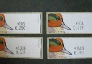 2000 Etiquetas Nº 22 Aves de Portugal Marrequinho