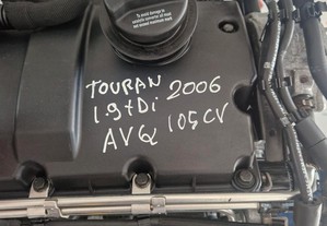 Motor Touram 1.9 TDI 105 CV RefªAVQ