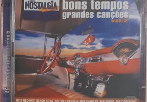 Rádio Nostalgia - "Bons Tempos Grandes Canções" CD Duplo
