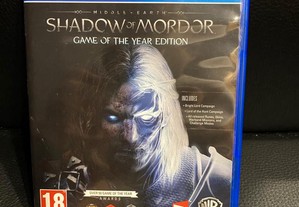 Jogo PS4 - "Shadow of Mordor GOTY Edition"