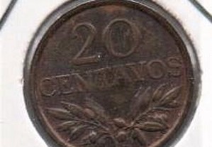 20 Centavos 1972 - bela/soberba