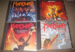 4 CDs dos "Manowar" Portes Grátis!
