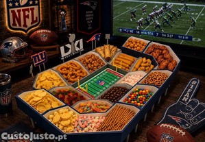 Arena de Petiscos do Super Bowl - Estádio Modular para Festas e Dias de Jogo