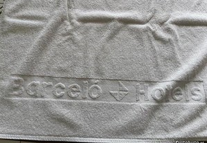 Toalha de banho branco 100% algodão 70X130