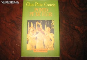 Ponto pé de flor-Clara Pinto Correia