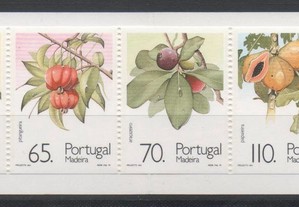 Caderneta 79. 1991 / Frutos da Madeira. Nova.