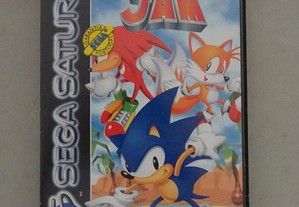 Caixa vazia Sega Saturn Sonic Jam