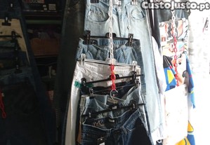 Recheio de loja de roupa