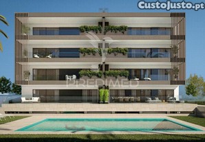 Luxuoso t2 em condomínio privado "sesmarias garden" com piscina| elegância e exclusividade