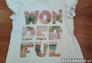 T-shirt menina da Mayoral