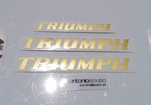 Triumph stickers autocolantes vintage Bicicletas