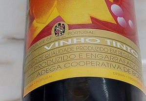 vinho tinto alentejano Borba Reserva 2oo1 ,rótulo pintor Espiga Pinto