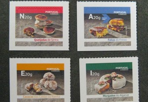 Selos Adesivos nº 5090/93 Doces Tradicionais de Portugal (3º grupo)