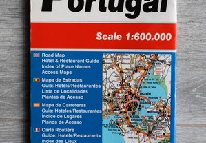 Mapa estradas Portugal 2003 / 2004 e mapa Turinta