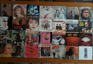 Lote de discos de vinil vários SINGLES