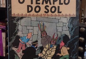 Tintim o Templo do Sol "Record" "Hergé"