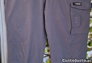 Calas de trabalho novas a estrear multibolsos em preto e cinza