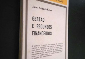 Gestão e recursos financeiros - Jane Aubert-Krier
