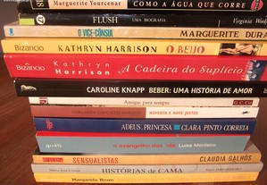 Livros de Autoras portuguesas e estrangeiras